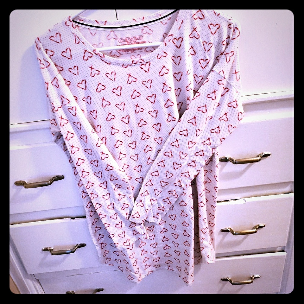 Victoria secret long sleeve extra small nightgown